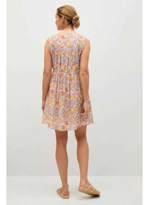 Rochie scurtă roz MANGO femeie