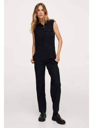 Salopetă-pantalon negru MANGO femeie