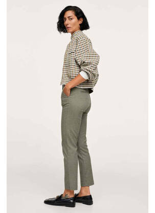 Pantalon chino verde MANGO femeie