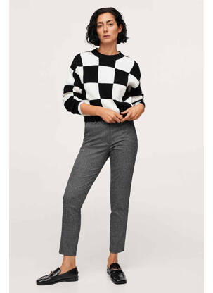 Pantalon chino gri MANGO femeie