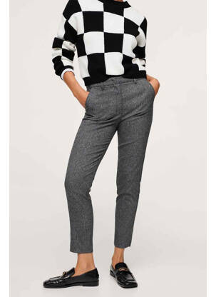 Pantalon chino gri MANGO femeie