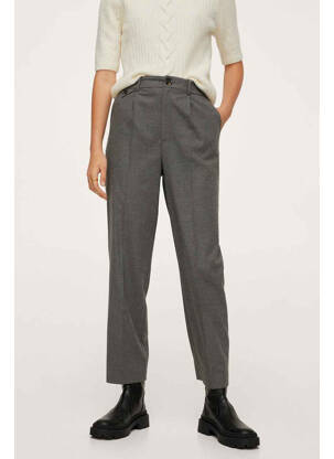 Pantalon chino maro MANGO femeie