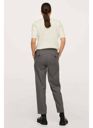 Pantalon chino maro MANGO femeie