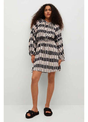 Rochie scurtă negru MANGO femeie