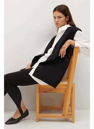 Sacou negru MANGO femeie