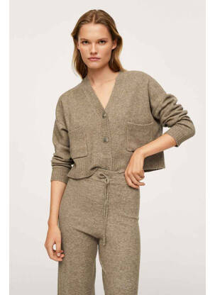 Pantalon evazat maro MANGO femeie