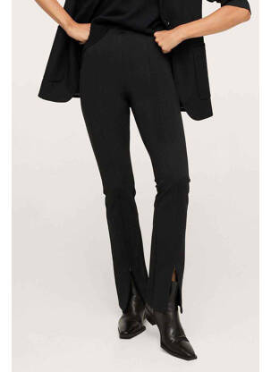 Pantalon slim negru MANGO femeie