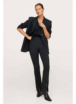 Pantalon slim negru MANGO femeie