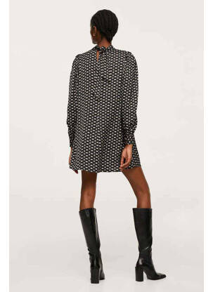 Rochie scurtă negru MANGO femeie