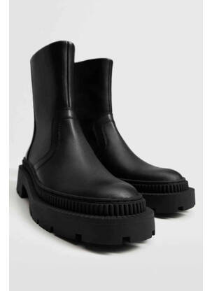 Botine/ghete negru MANGO femeie