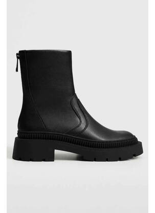 Botine/ghete negru MANGO femeie