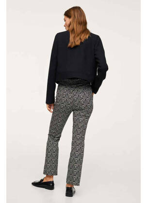 Pantalon evazat negru MANGO femeie