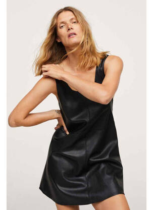 Rochie scurtă negru MANGO femeie
