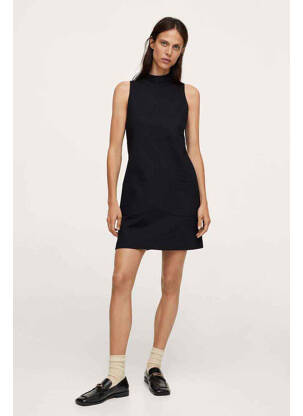Rochie scurtă negru MANGO femeie