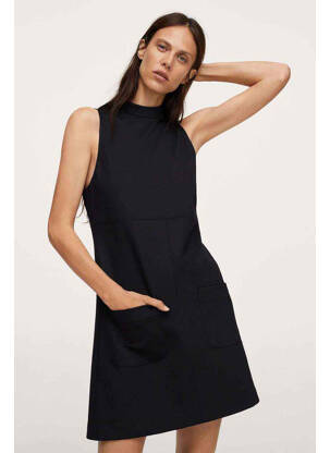 Rochie scurtă negru MANGO femeie