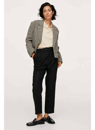 Pantalon chino negru MANGO femeie