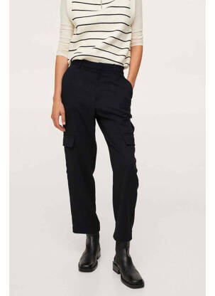 Pantalon cargo negru MANGO femeie