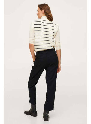 Pantalon cargo negru MANGO femeie