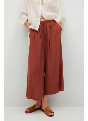 Pantalon 7/8 roșu MANGO femeie