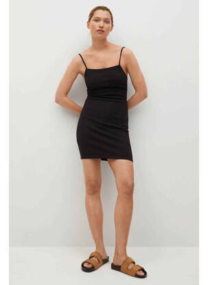 Rochie scurtă negru MANGO femeie