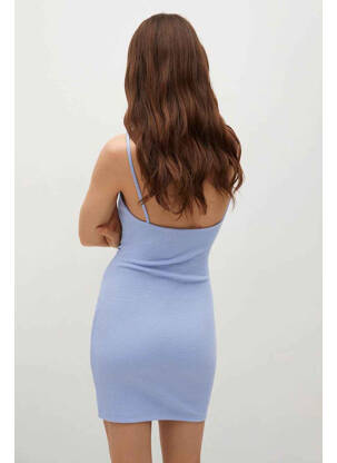 Rochie scurtă albastru MANGO femeie
