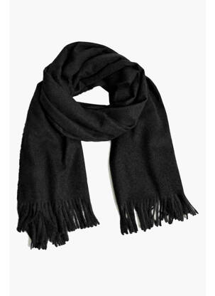 Eșarfă negru MANGO femeie
