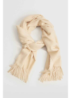 Eșarfă bej MANGO femeie