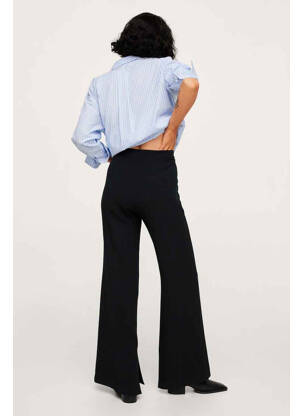Pantalon evazat negru MANGO femeie