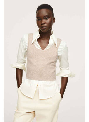 Maiou bej MANGO femeie