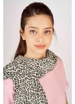 Eșarfă verde PIECES femeie