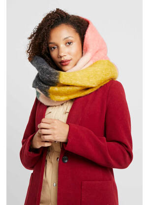 Eșarfă maro PIECES femeie