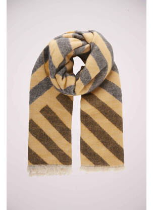 Eșarfă maro PIECES femeie