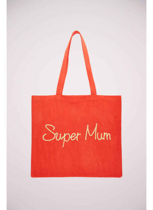 Geantă roșu PIECES femeie