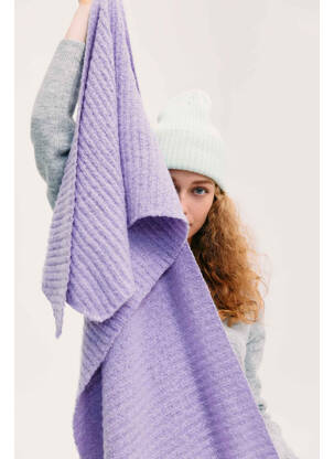 Eșarfă violet PIECES femeie