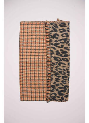 Eșarfă maro PIECES femeie