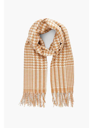 Eșarfă maro PIECES femeie