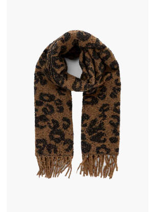 Eșarfă maro PIECES femeie