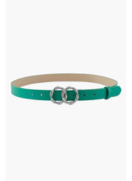 Curea verde PIECES femeie