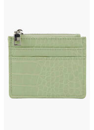 Portofel verde PIECES femme