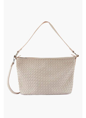 Geantă bej PIECES femeie