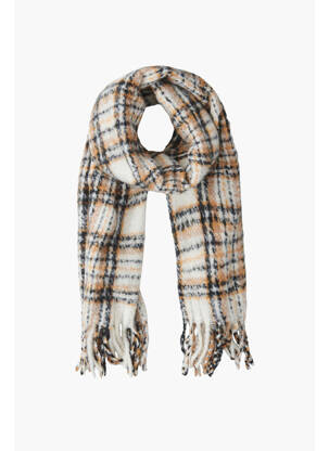 Eșarfă maro PIECES femeie