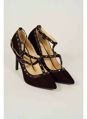 Pantofi cu toc negru LA STRADA femeie