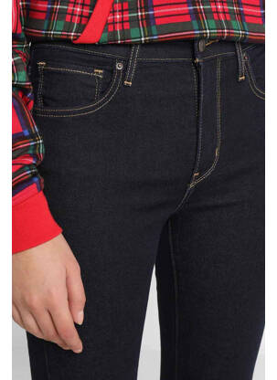 Blugi skinny albastru LEVI'S femeie