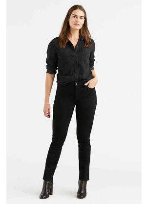 Blugi cu croială slim negru LEVIS femeie