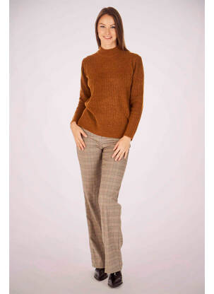Pantalon drept maro MORGAN femeie