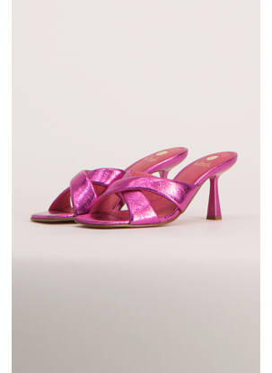 Sandale/Pantofi decupați roz LA STRADA femeie