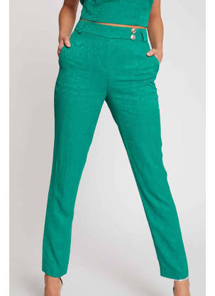 Pantalon chino verde MORGAN femeie