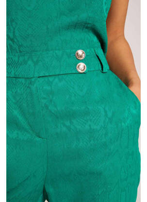 Pantalon chino verde MORGAN femeie
