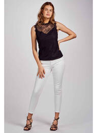Blugi skinny alb MORGAN femme