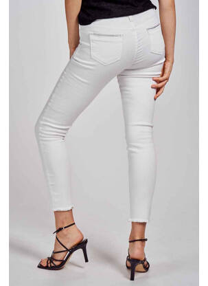 Blugi skinny alb MORGAN femeie